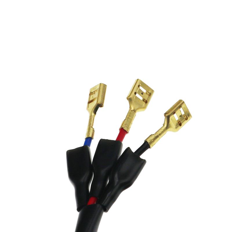 LMoDri Large Displacement Motorcycle Scooter Stainless Steel Bracket Self Locking Switch with Red Indicator Light