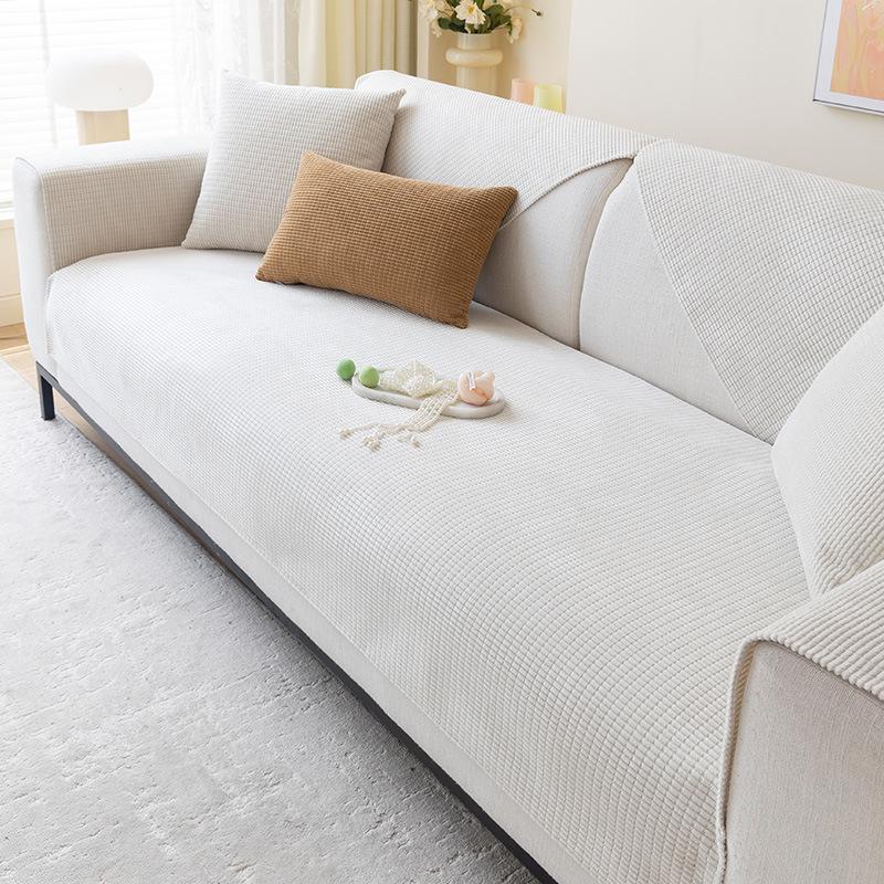 

Waterproof Corn Kernels Sofa Cushion New Four-Season Universal Non-Slip And Anti-Cat Scratch Seat Cushion Solid Color Sofa Cover 90*70cm