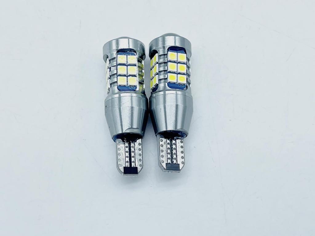 Bubulu T15 LED Bílá Výbušná Stroboskopická Zadní Lampa Univerzální LED Žárovka T16 T10