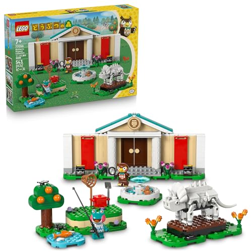 

LEGO Animal Crossing: Fuuta and the Forest Museum Toy, Birthday Gift, Building Blocks, for Girls and Boys, Ages 7, 8, and 9, Elementary School Student
