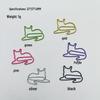 Colorful Cat Paperclip Brooch – Animal Bookmark & Office DIY Accessory