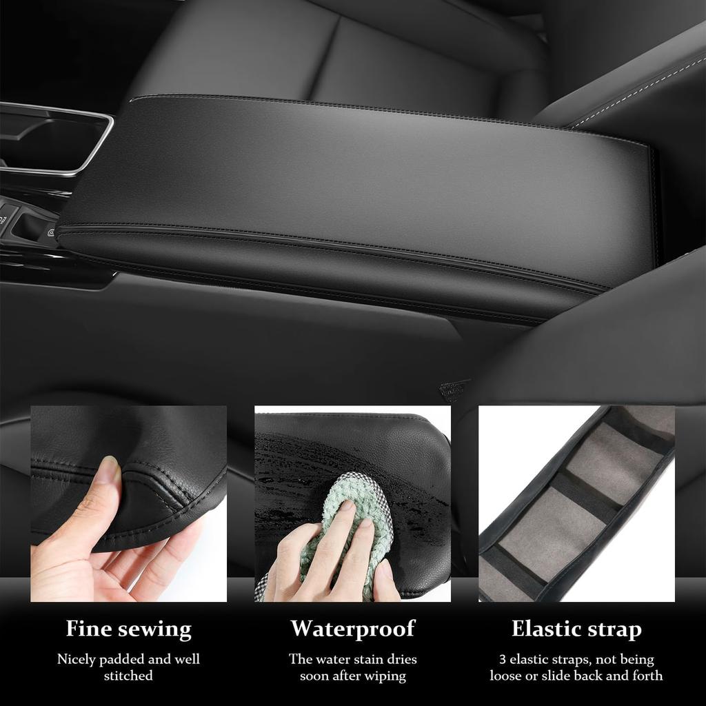 Center Console Armrest Cover For Toyota Camry Accessories 2025 2026 Interior Camry (LE/SE/XLE/SXE) Leather Arm Rest Seat Middle Console Box Lid
