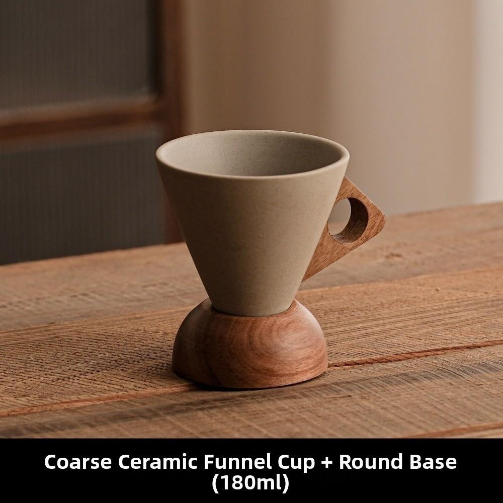 

Funnel Americano Latte Cup Vintage Funnel Coffee Cup New Creative Home Mug style 1 S