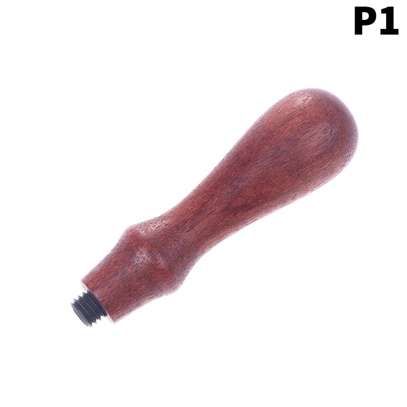1Pc Portable Mini Diy Seal Tool Retro Pearwood Handle Wax Sealing Stamps Handle Wood Handle Wax Seal Stamp Accessories