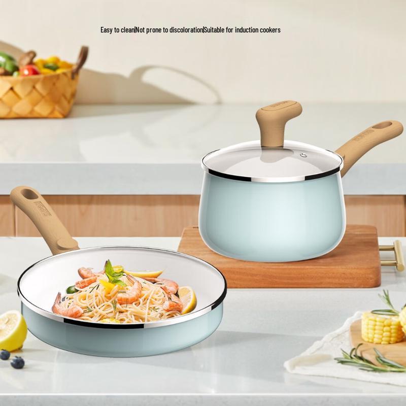 

Supor Joyful Light Enamel Cookware Set