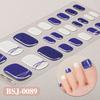 3D Waterproof Semi Cured UV Gel Toe Stickers for Nail Art-Luxurious Style Easy Apply