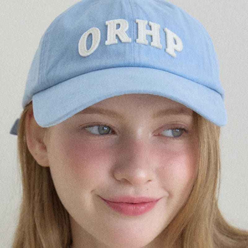 

ourhope ORHP Vintage-Washed Ball Cap - Sky blue Sky blue_FREE