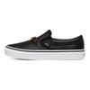 Vans Slip-On Série Pohodlné Univerzální Nízké Skateboardové Boty Dámské Tenisky Černé VN0A4U38WVI