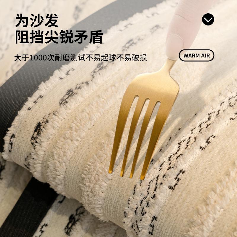 Simple Chenier Sofa Cushion  New Four-Season Universal Line High-End Non-Slip Seat Cushion Leather Sofa Cover Cushion