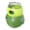 Cat Treat Dispenser Puzzle Toy Interactive Tumbler Puzzle Feeder Auto-Balancing Owl Food Leaking Slow Feeder for Indoor Cats Training