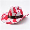 New Bull Head Accessories Western Cowboy Hat Fashion American Style Cowboy Hat Four Seasons Versatile Wool Hat