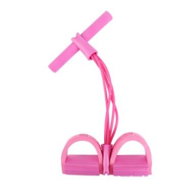 Gym Yoga Fitness Body Trimmer Foot Multi Function Tension Sit up Pull Rope Elastic Resistance Bands