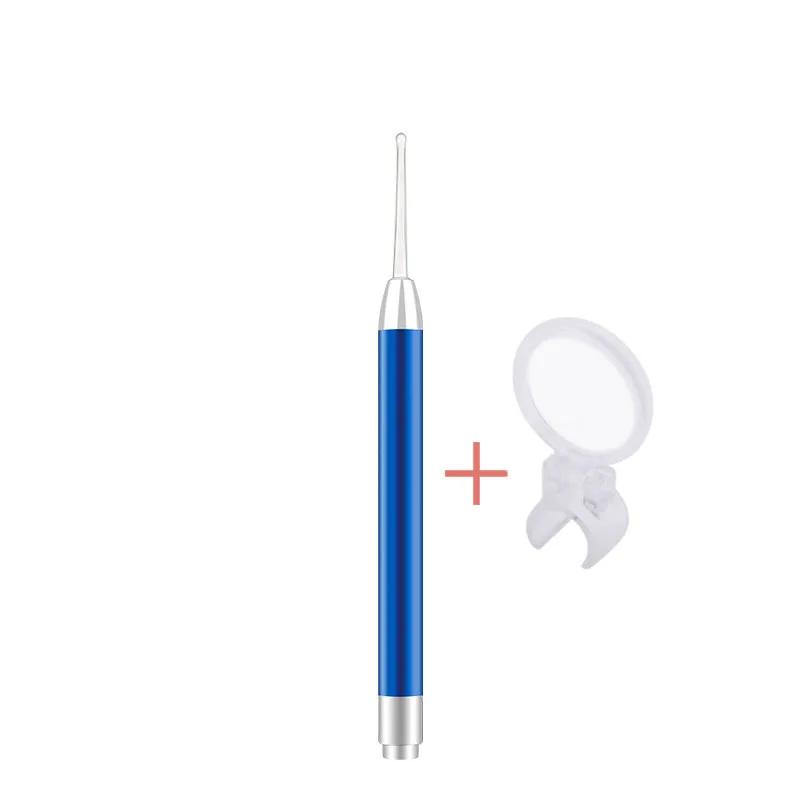 Led Flashlight Earpick Baby Ear Cleaner Endoscope Penlight Spoon Cleaning Ear Curette Light Spoon With Magnifier Ear Wax Removal