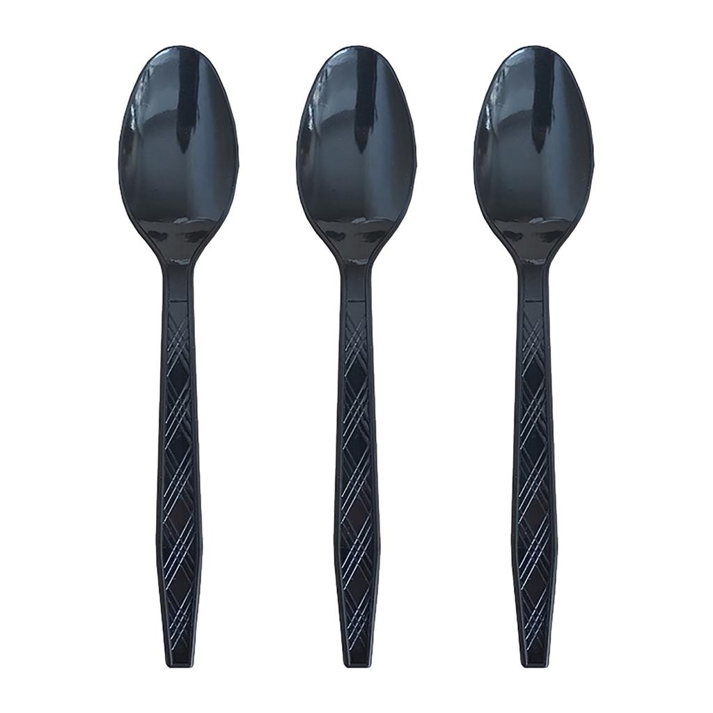 Forchetta usa e getta in plastica color oro per festa di compleanno