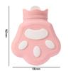 Bear Palm Silicone Hot Water Bag Water Injection Mini Small Size Portable Microwave Oven Heating Belly Cute Hot Water Bag