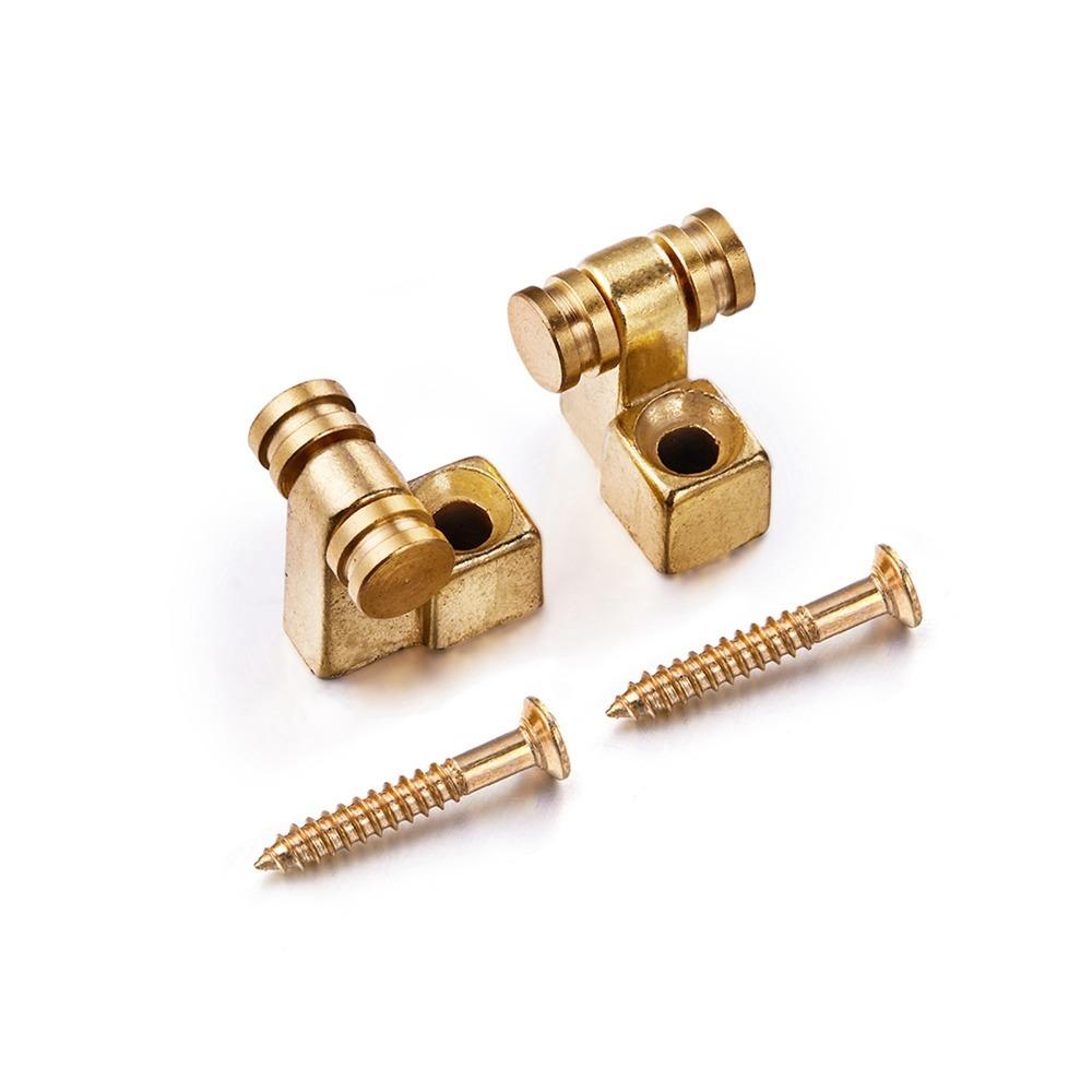 Metal Guitar String Tree Retainer Set Guitar Replacement Accessories Guitar Maintenance золотой
