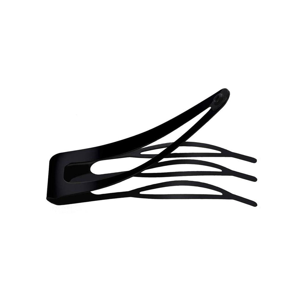 10 Stück Doppelgriff Haarspange Metall Druck Haarspangen Salon Damen Clips Kein Haar Tragbar Biegen Haard W5Q1
