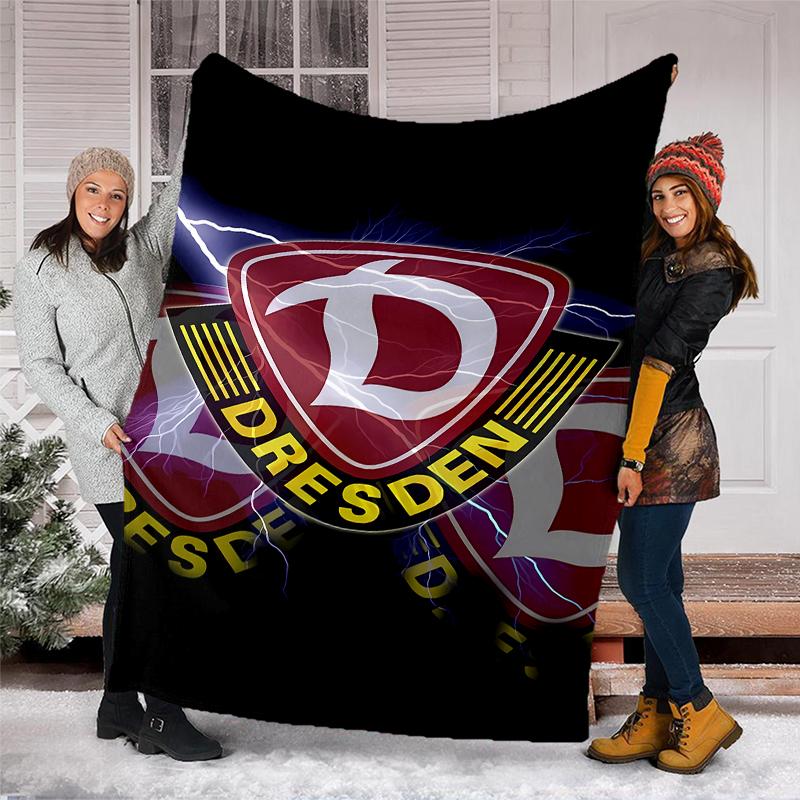 Dresden City Emblem Printed Blanket—lightweight,soft,warm;versatile Blanket All Seasons—perfect As &air-conditioning Throw,nap Blanket
