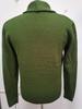 2024 Men's Autumn Color-Blocked Knitted Sweater with Lapel and Long Sleeves