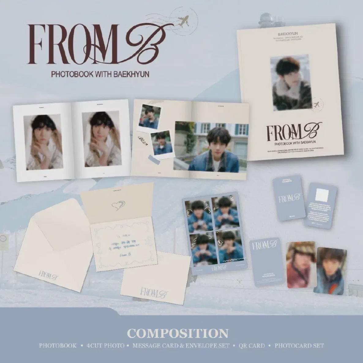 

Baekhyun Photobook From B Sealed Album