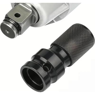 Socket Extension Bit Holder Impact Wrench To Drill Adapter 1/2 To 1/4 Hex Converter For Electric Wrench Power Tools Heavy Duty