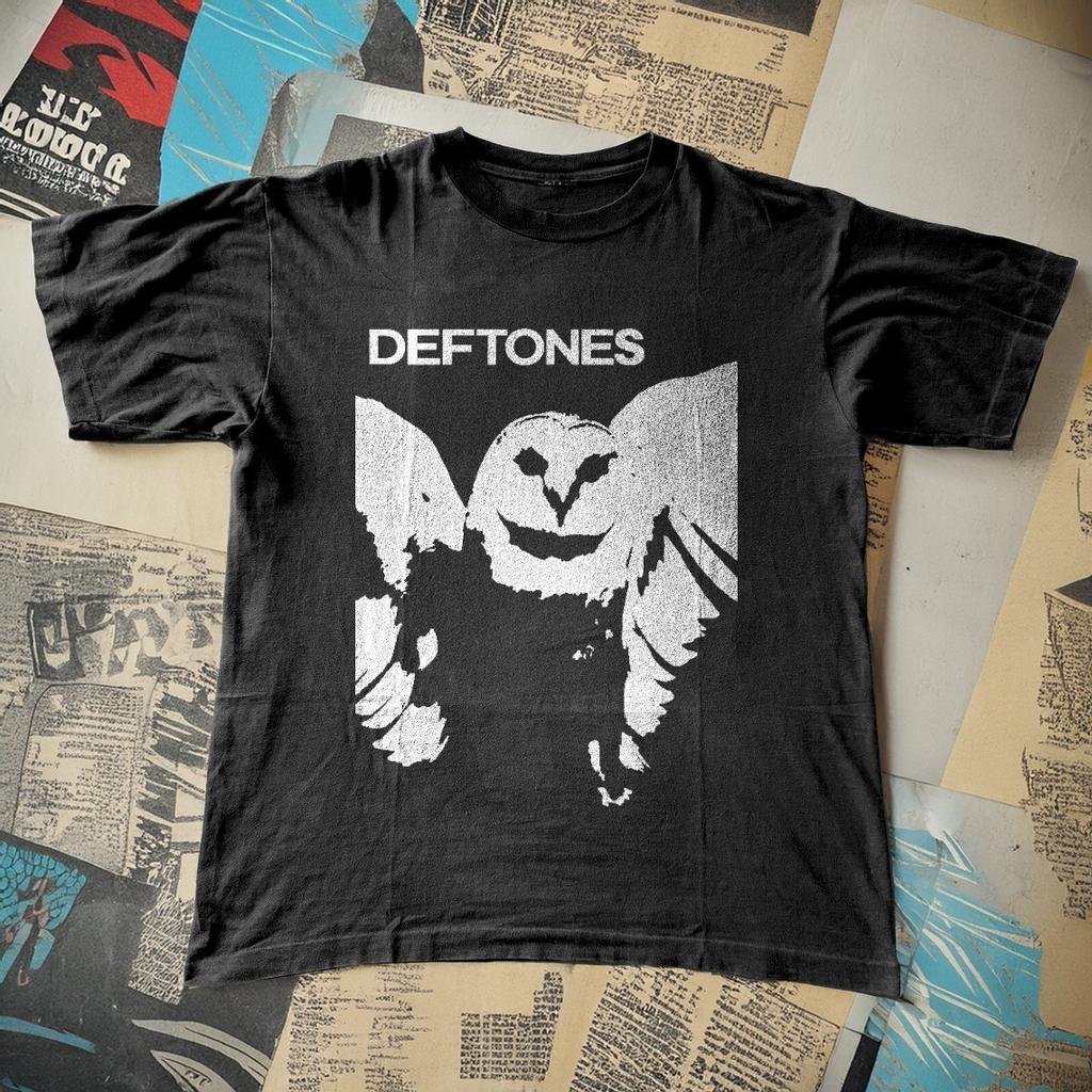 NEW! Deftones Diamond Eyes Owl Album Black Retro Unisex T-Shirt Size S-5XL
