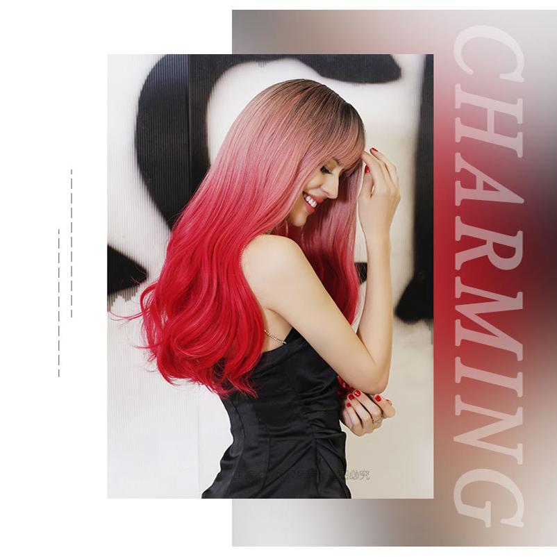 Păr lung de 65 cm pentru femei Păr ondulat Păr ondulat Păr simulat Acoperire pentru păr Frumusețe naturală Articole decorative pentru cap Perucă