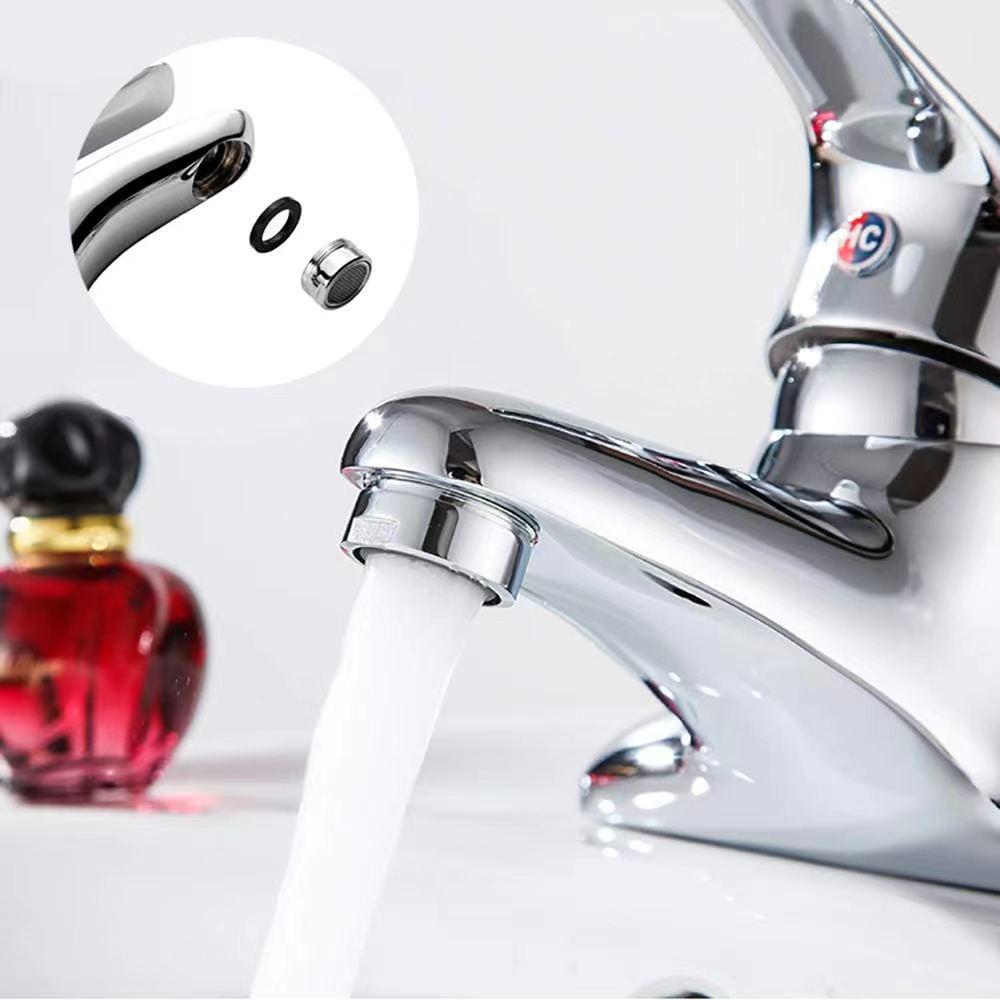 Universal Kitchen Faucet Aerator Anti-Splash Replacement Kit with Wrench