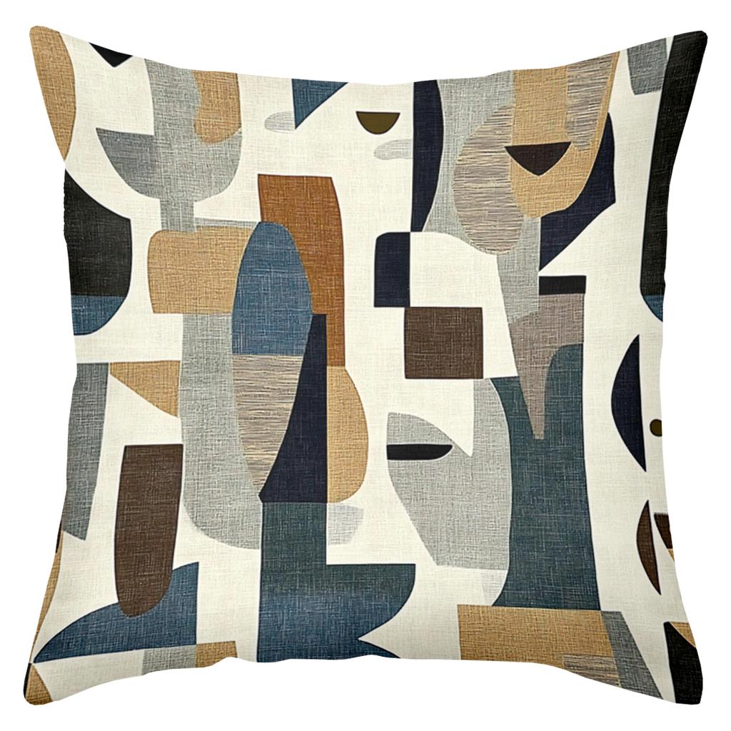 Modern Patterned Throw Pillows For Stylish Home Decor Polyester pillowcase, sofa decorative cushion cov Headboard Pillow