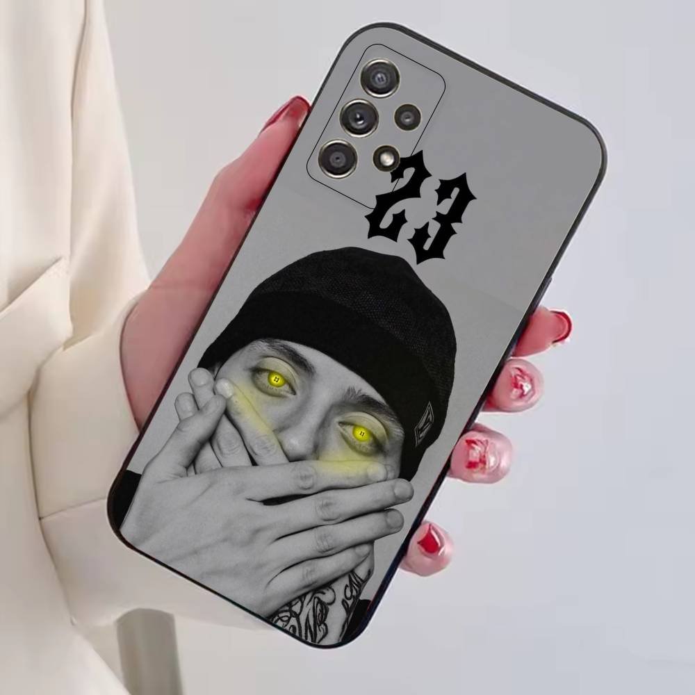 Rapper Central C-Cee Phone Case For Samsung S25,S24,S21,S22,S23,S30,Ultra,S20,Plus,Fe,Soft Silicone Black Cover