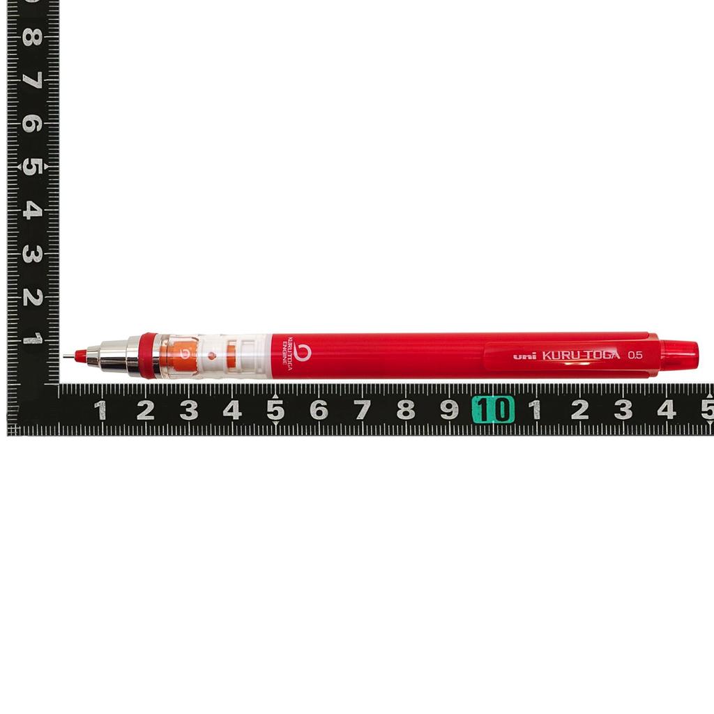 Creion mecanic Uni Kurutoga Model Standard Roșu Miez Roșu 0.5mm (M5450C1P.15)