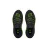 HOVR Phantom 3 Comfortable Mesh Abrasion Resistant Breathable Low Top Running Shoes Men's Black Green 3026814-001