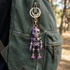 Articulated Joints Articulated Skeleton Key Ring 3D Printing Skull Bag Pendant  Car Keys