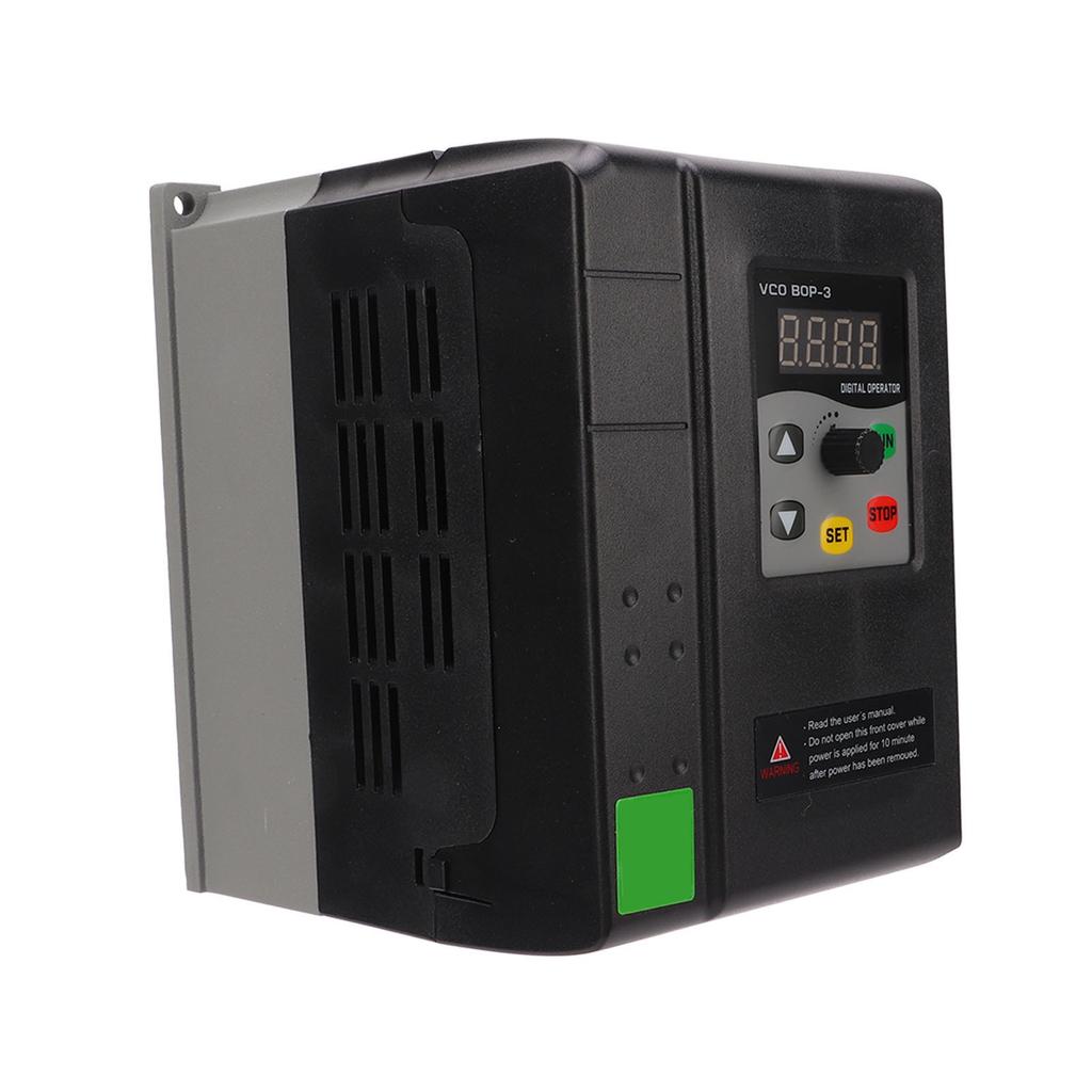 Motor Variable Frequency Drive Digital Display Motor Frequency Converter 3 Phase 380‑440V Input 0‑440V Output
