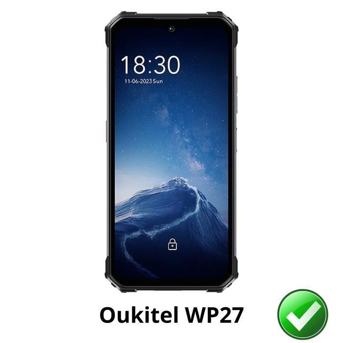 Screen Protector - Phonillico - Oukitel WP27 - Pack of 2 - Ultra Thin - Very Scratch Resistant