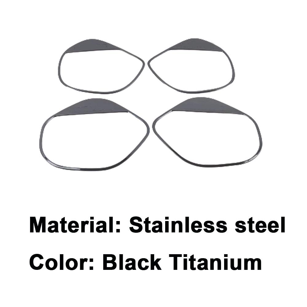 For Chevrolet Cruze Sedan 2017 2018    Car Door Audio Speak Sound Cover Ring Circle Lamp Trim Moulding
