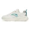 Anta Durable Non-Slip Breathable Low-Top Sports Casual Shoes Women Sneaker White Gray Green 922328815-1