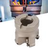 4 Flute Face Mill Head Spiral Offset CNC Lathe Milling Cutter Tool for APMT1204 Insert