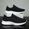 Men's Casual Low-Top - Mesh Knit Shoes Breathable and Lightweight