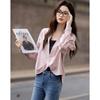 Demana Women's Striped Pleated Blouse