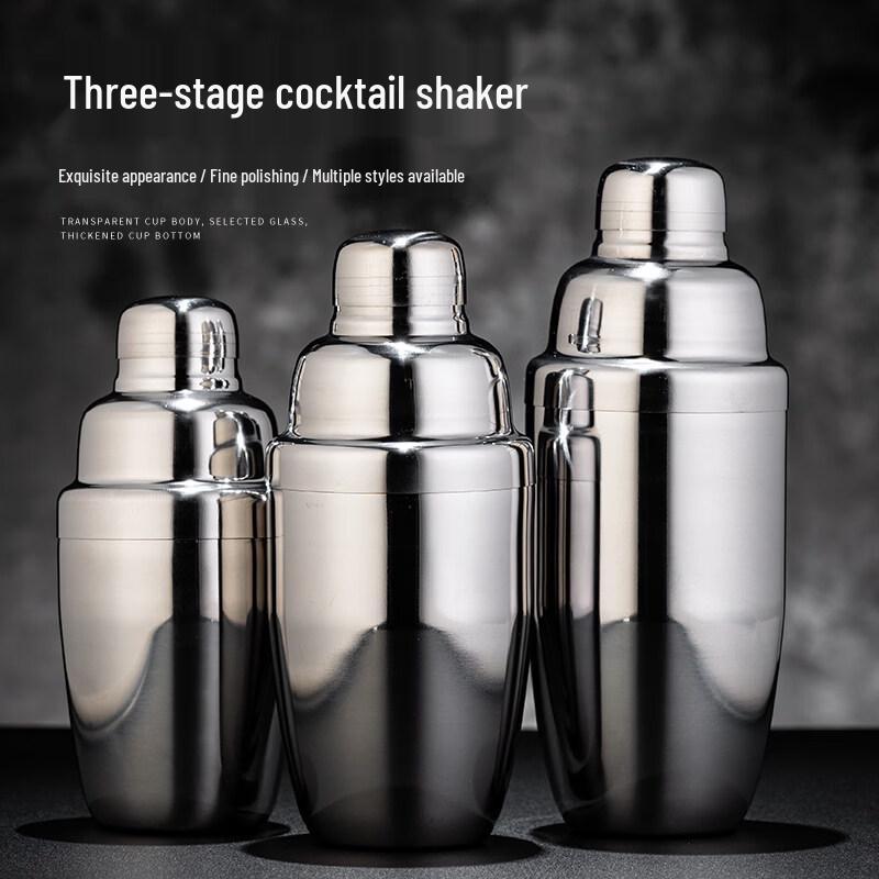 ZISIZ Stainless Steel Cocktail Shaker