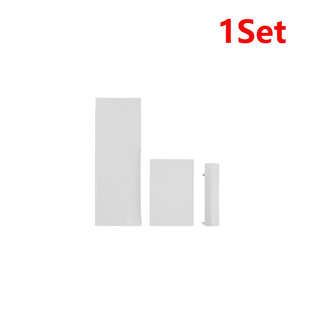 10-1Set Memory Card Door Slot Cover Lids Replacement 3in1 Memeory Card Cover Game Console Accessories Parts Fit for Nintendo Wii