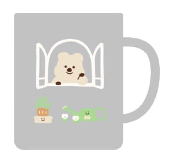 KiKi QUOKKA Heat-Resistant Glass Cup (Hapi)