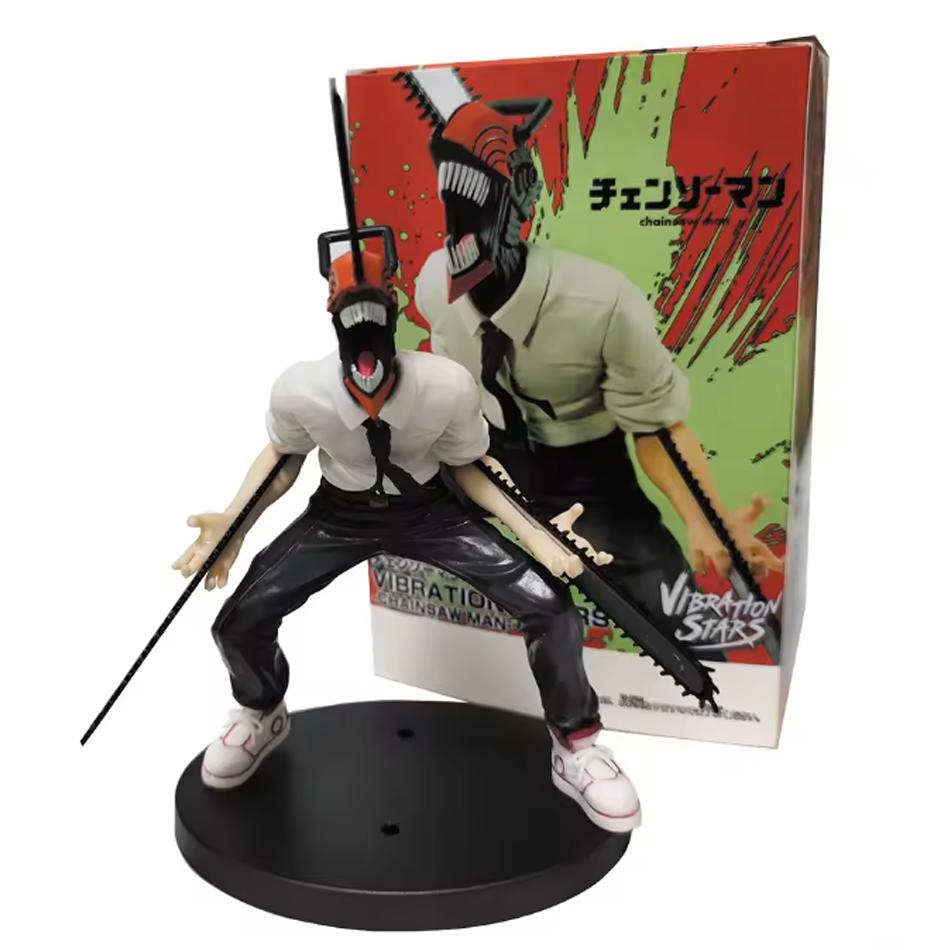 Chainsaw Man Denji Anime Figure Denji/Power Action Figure Chainsaw Man Denji Figurine Adult Collectible Model Doll Toy