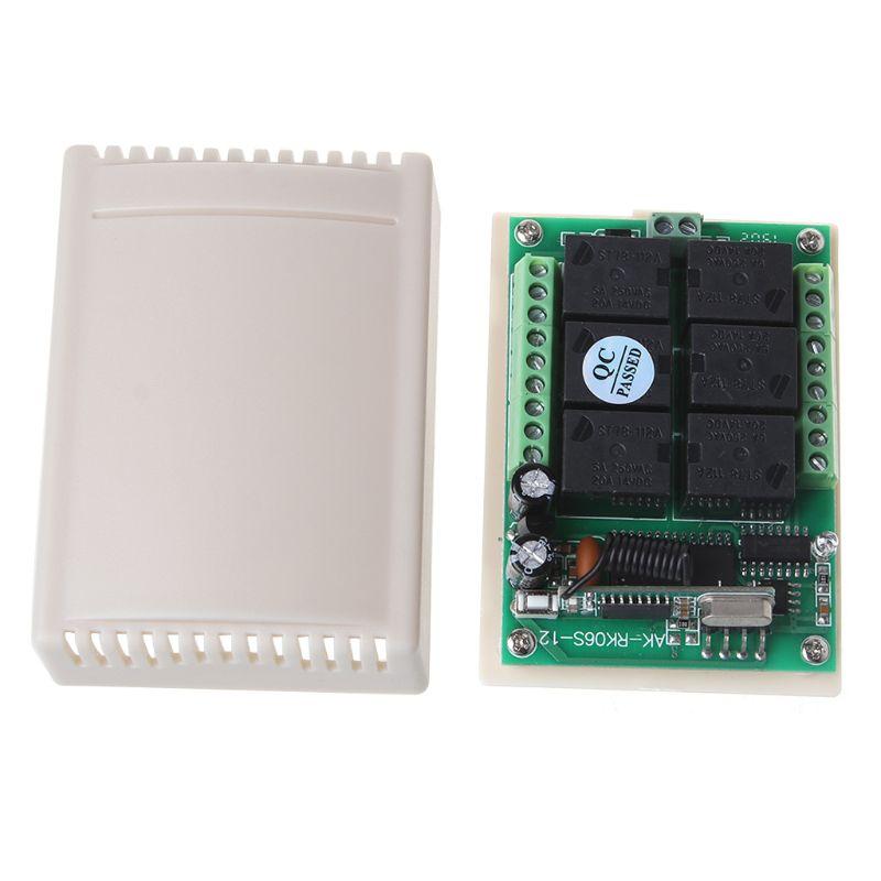 Radio Frequency  Wireless Learning Code Remote Controller Wifi for  Home Light RF Receiver 12V 433Mhz Transmi
