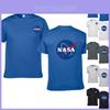 Nasa Retro Logo Vintage Look Space Short Sleeve Mens Cotton Tshirt Tee Top For Casual Wear