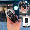 SFX1  Car Remote Key Case Cover Shell For Mercedes Benz C S Class W223 W206 Maybach S400 S450 S500 Protector Fob Bag Accessories