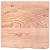 VidaXL Comptoir de salle de bain marron clair 60x60x6 cm bois traité 3156112