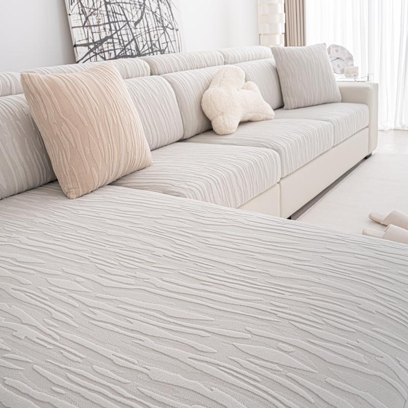 Elastic Sofa Cover Jacquard Adjustable Elastic Couch Cover for Living Room Sofa Seat Cover 1 2 3 4 Seat L Shaped Full Set