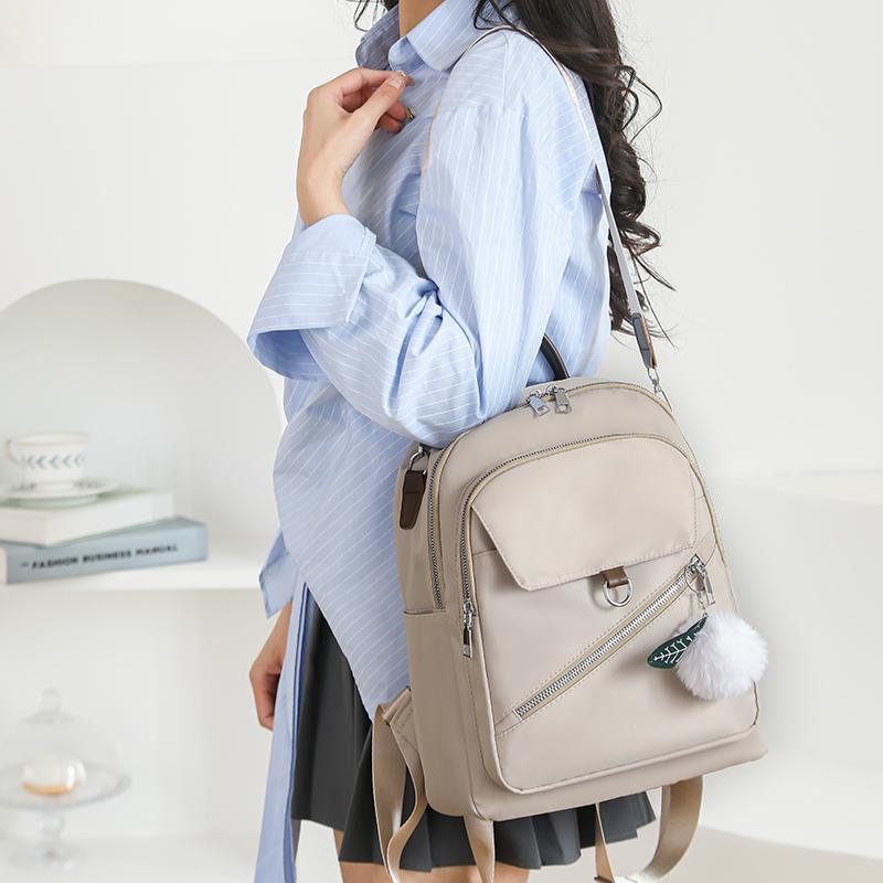 Damen Retro Pendler Rucksack Studenten Schultasche Multifunktionale Umhängetasche